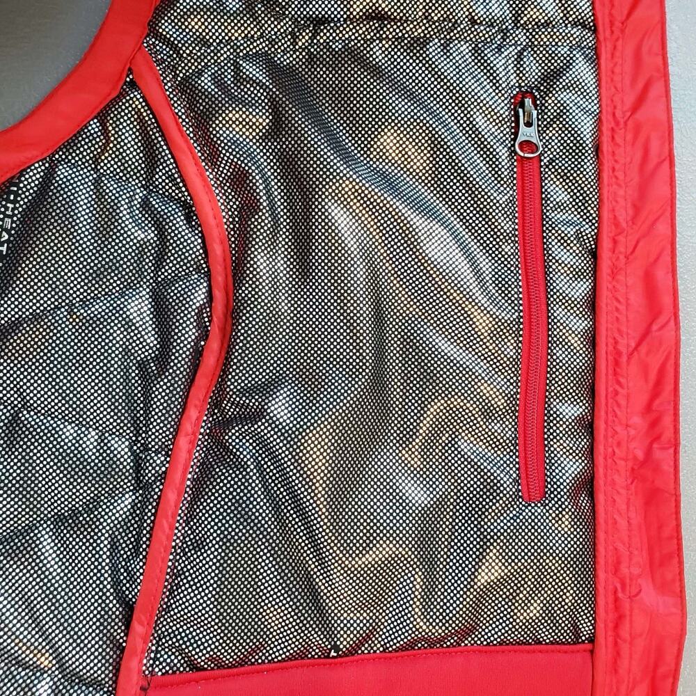 Columbia Quilted Puffer Vest Full Zip Omni Heat Red Sleeveless Women’s Size XL - Picture 5 of 8